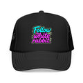 "Follow The White Rabbit" Big Foam Trucker