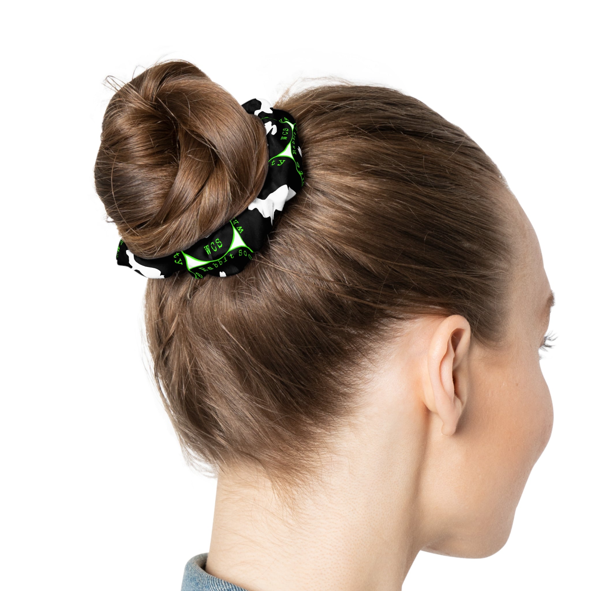 White Rabbit Scrunchie