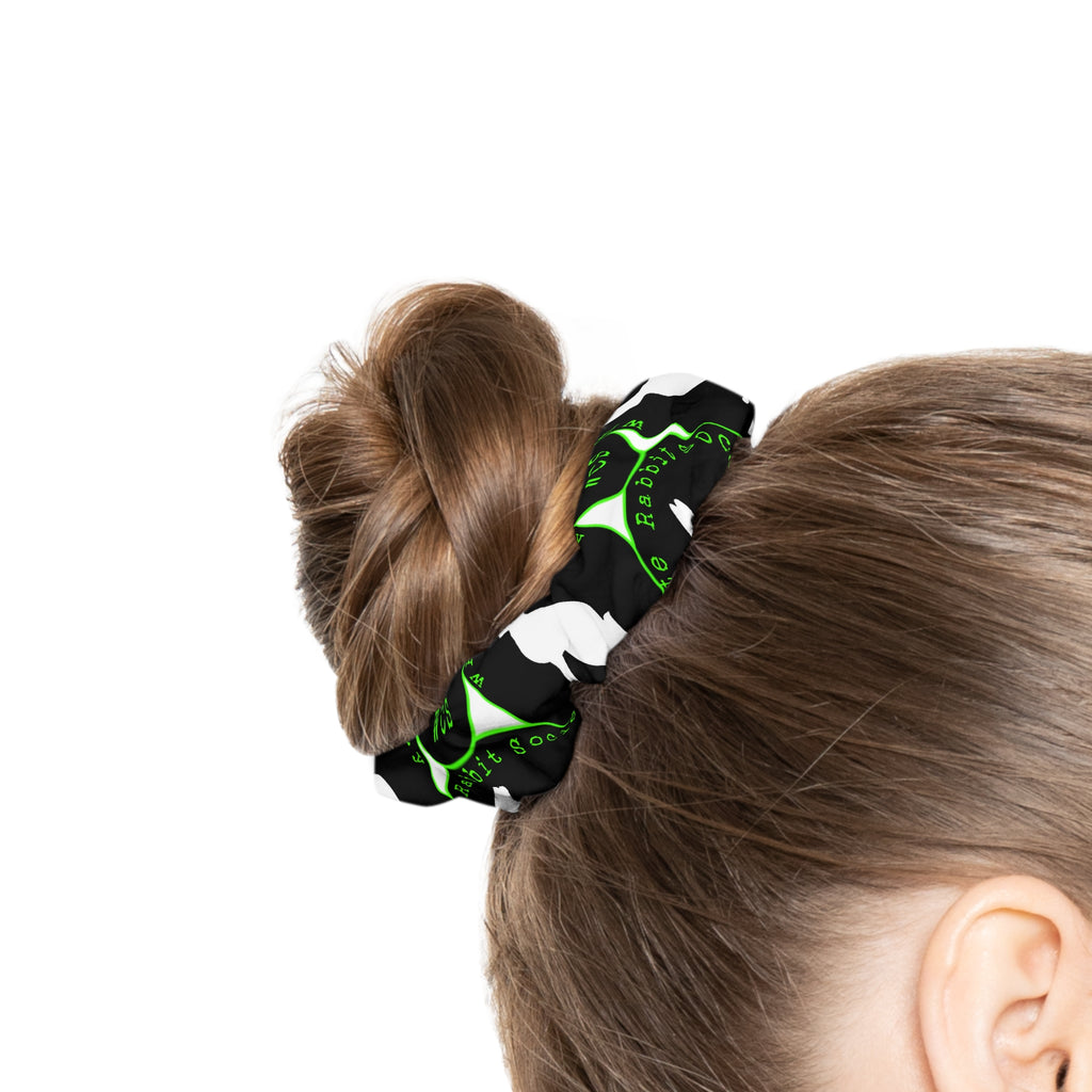 White Rabbit Scrunchie